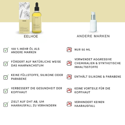 EELHOE™ Natural Haar Öl
