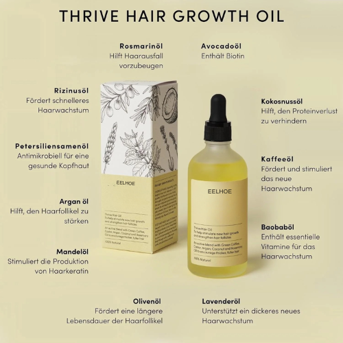 EELHOE™ Natural Haar Öl